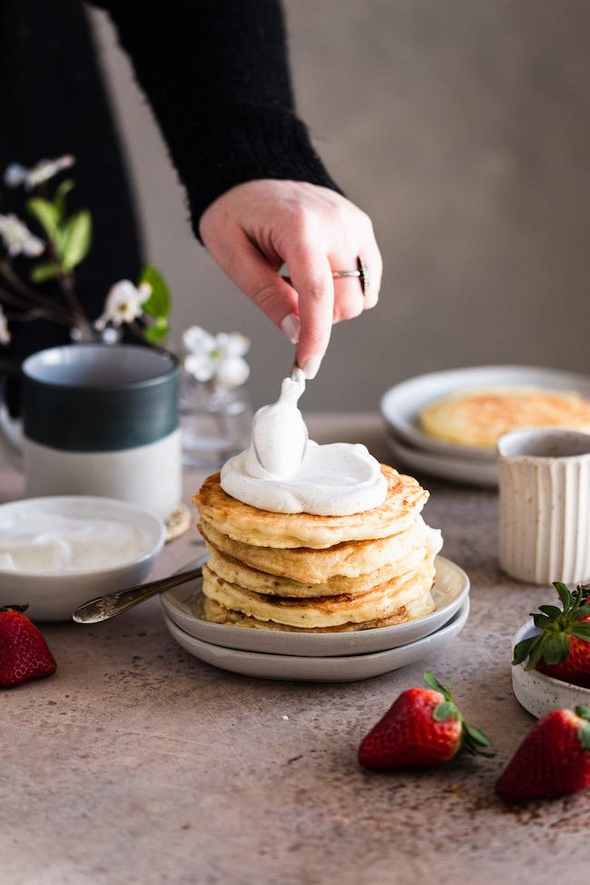 olive oil pancakes