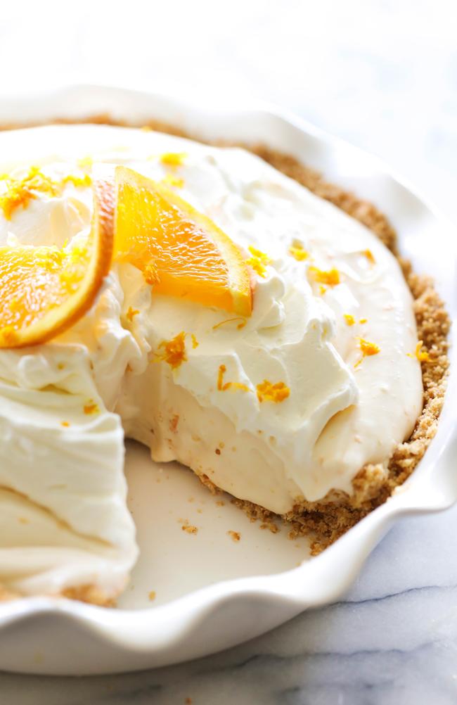 This Orange Creamsicle Pie is such a delightful summer treat. It is light in texture and has such a refreshing flavor.