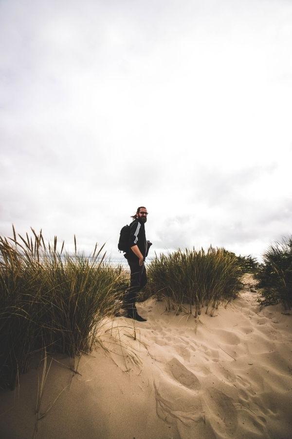 the dunes in Brighton, Baie de Somme