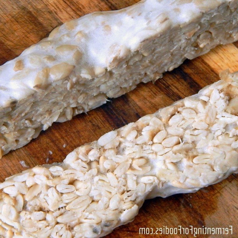 Sunflower seed tempeh is vegan, keto and soy free