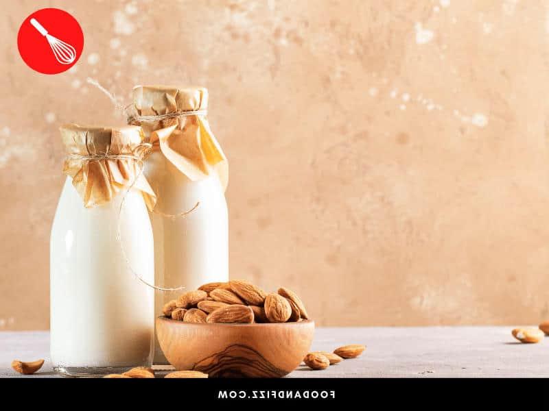 The moist heat method will pasteurize almond milk