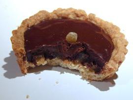 Chocolate and Candied Ginger Tartlet